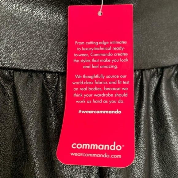 Commando Faux Leather Jogger Pants - Picture 14 of 15